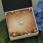 Christmas Background 058 - Love Knot Necklace