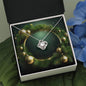 Christmas Background 101 - Love Knot Necklace
