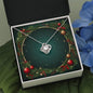 Christmas Background 069 - Love Knot Necklace