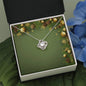 Christmas Background 061 - Love Knot Necklace