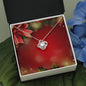 Christmas Background 095 - Love Knot Necklace