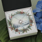 Christmas Background 083 - Love Knot Necklace