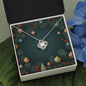 Christmas Background 128 - Love Knot Necklace