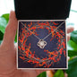 Christmas Background 121 - Love Knot Necklace