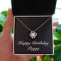 Happy Birthday Peggy v2 - Love Knot Necklace