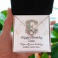 Happy Birthday Edna v01 - Love Knot Necklace