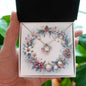 Christmas Background 075 - Love Knot Necklace