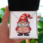 Happy Valentine's Day Gnomes 006 - Love Knot Necklace