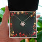 Christmas Background 066 - Love Knot Necklace