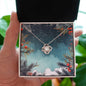 Christmas Background 124 - Love Knot Necklace