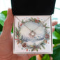 Christmas Background 083 - Love Knot Necklace