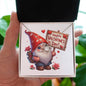Happy Valentine's Day Gnomes 014 - Love Knot Necklace