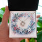 Christmas Background 094 - Love Knot Necklace