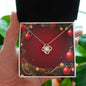 Christmas Background 036 - Love Knot Necklace