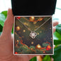 Christmas Background 119 - Love Knot Necklace