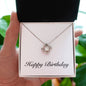 Happy Birthday - Love Knot Necklace