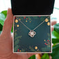 Christmas Background 045 - Love Knot Necklace