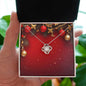 Christmas Background 064 - Love Knot Necklace