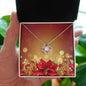 Christmas Background 097 - Love Knot Necklace