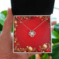 Christmas Background 047 - Love Knot Necklace