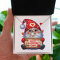 Happy Valentine's Day Gnomes 012 - Love Knot Necklace