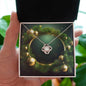 Christmas Background 101 - Love Knot Necklace