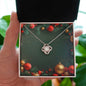 Christmas Background 115 - Love Knot Necklace