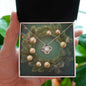 Christmas Background 104 - Love Knot Necklace