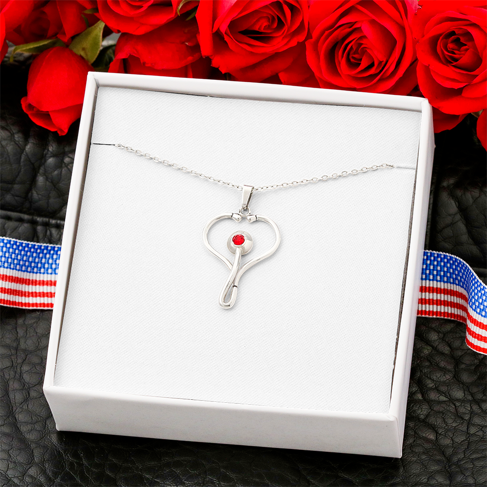 Heart Scope Necklace