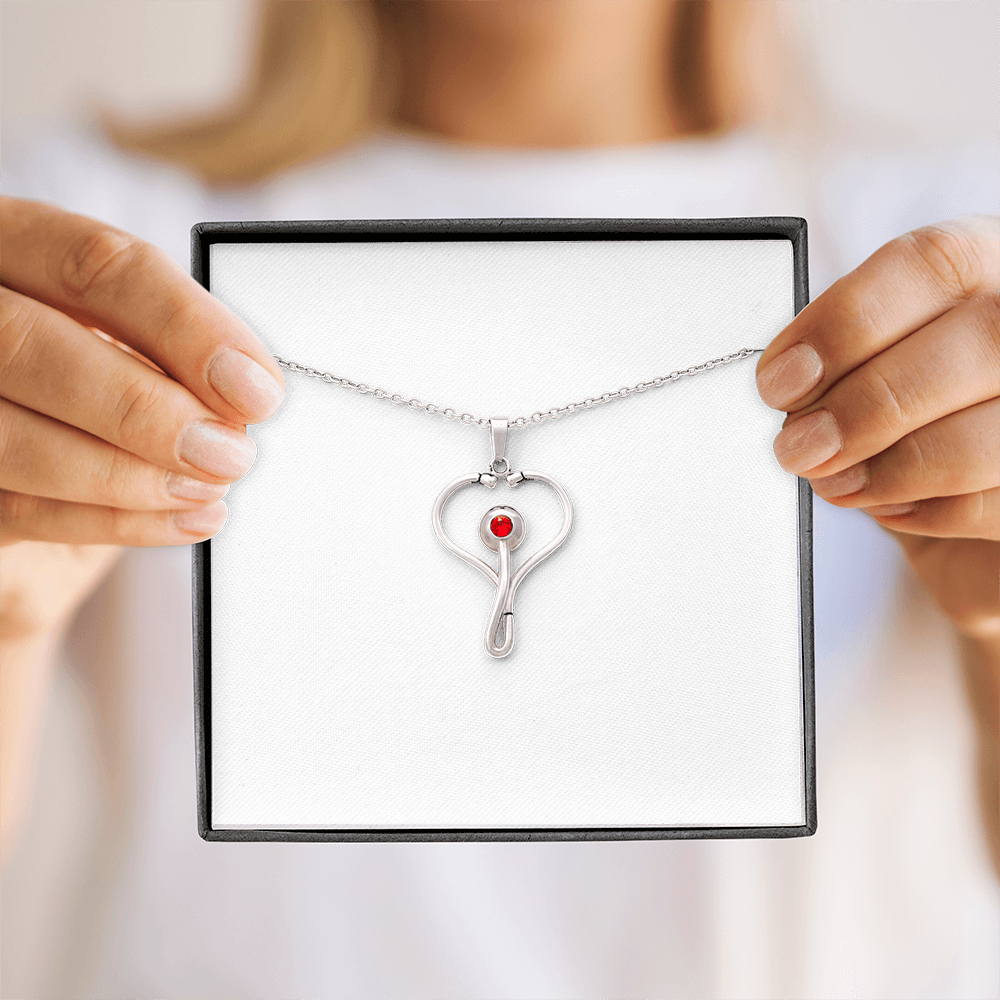 Heart Scope Necklace