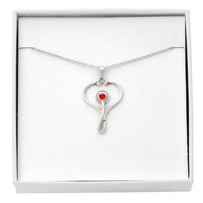 Heart Scope Necklace