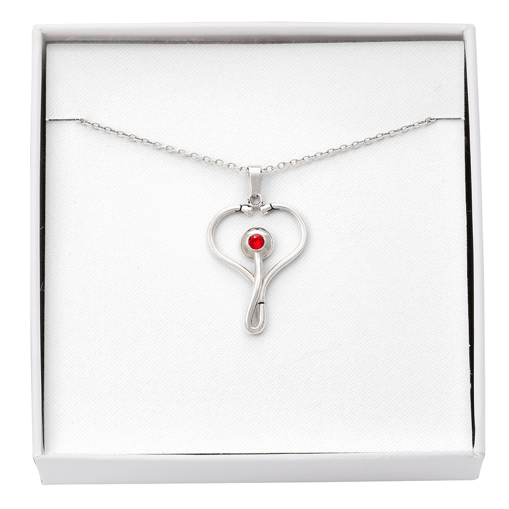 Heart Scope Necklace