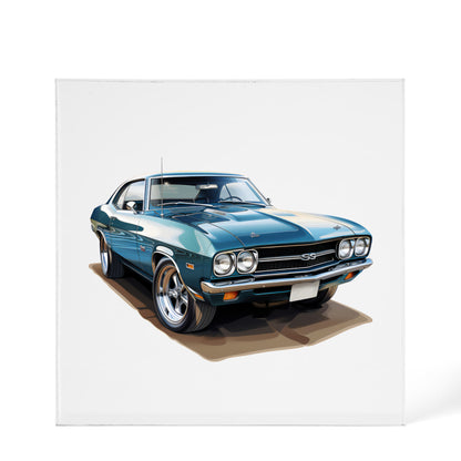 Muscle Car 05 - 6" x 6" Acrylic Block