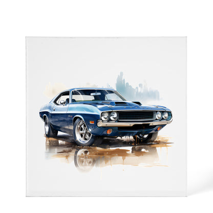 Muscle Car 02 - 6" x 6" Acrylic Block