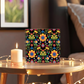 Mexican Floral Fiesta Pattern 066 - 6" x 6" Acrylic Block