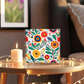 Mexican Floral Fiesta Pattern 023 - 6" x 6" Acrylic Block