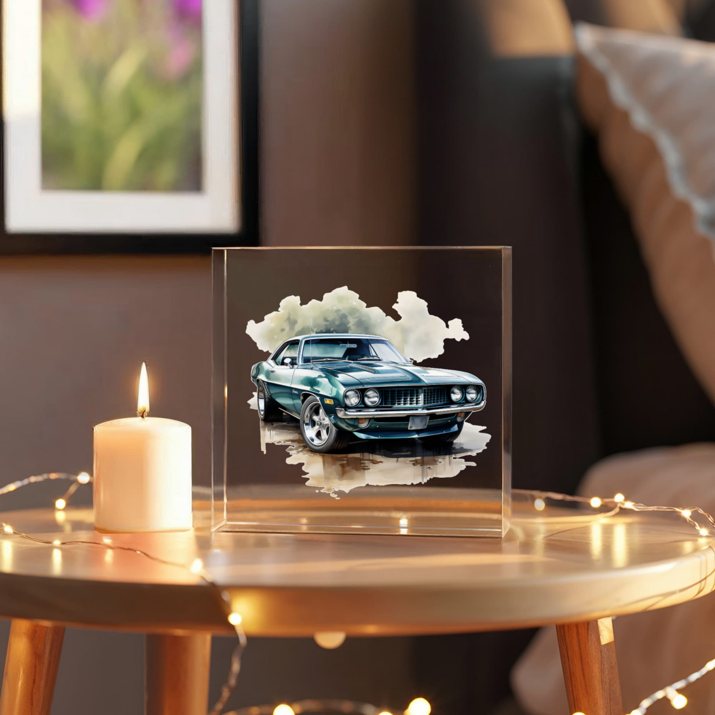 Muscle Car 13 - 6" x 6" Acrylic Block