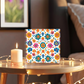 Mexican Floral Fiesta Pattern 025 - 6" x 6" Acrylic Block