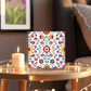 Mexican Floral Fiesta Pattern 027 - 6" x 6" Acrylic Block