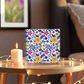 Mexican Floral Fiesta Pattern 064 - 6" x 6" Acrylic Block