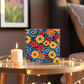 Mexican Floral Fiesta Pattern 045 - 6" x 6" Acrylic Block