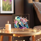 Cute Sea Turtle 012 - 6" x 6" Acrylic Block