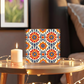 Mexican Floral Fiesta Pattern 047 - 6" x 6" Acrylic Block