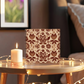Folk Floral Pattern, Aztec Inspired 02 - 6" x 6" Acrylic Block
