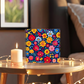 Mexican Floral Fiesta Pattern 048 - 6" x 6" Acrylic Block