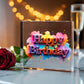 Happy Birthday 010 - 6" x 6" Acrylic Block