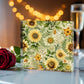 Folk Floral Pattern, Appalachian Inspired 04 - 6" x 6" Acrylic Block