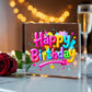 Happy Birthday 026 - 6" x 6" Acrylic Block