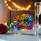 Happy Birthday 017 - 6" x 6" Acrylic Block