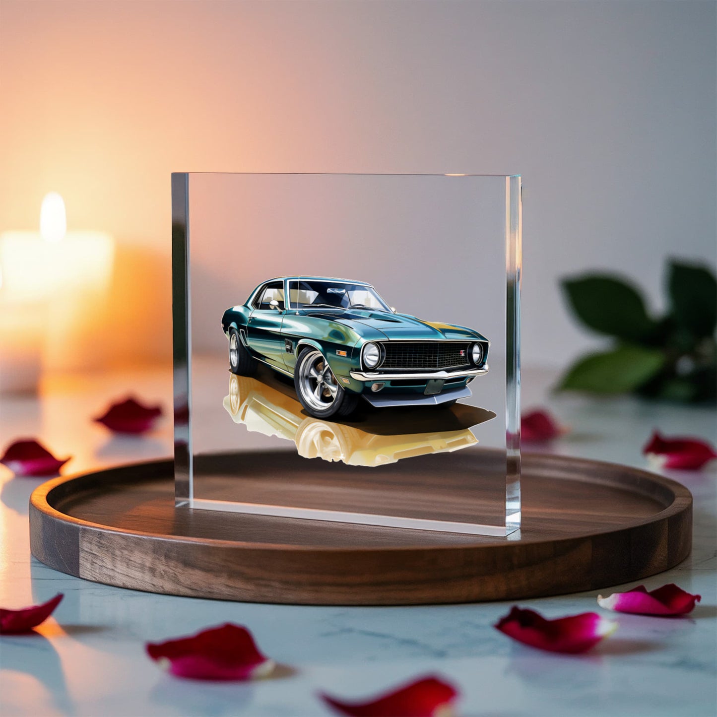 Muscle Car 11 - 6" x 6" Acrylic Block